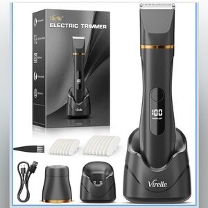 Electric razor face beard trimmer for men waterproof versatile foil shaver